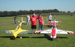 Onze kampioenen (links Peter Vanlanduyt en rechts Danny Zagers)